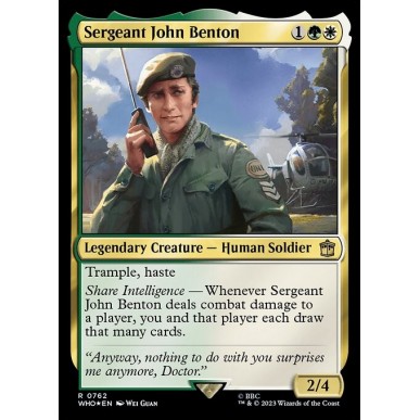 Sergeant John Benton