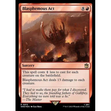 Blasphemous Act