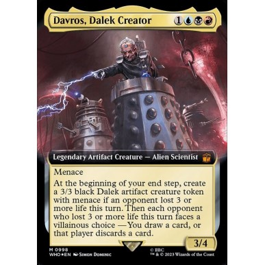 Davros, Dalek Creator