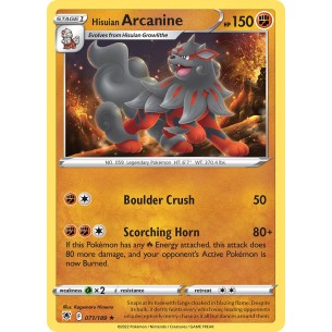 Hisuian Arcanine