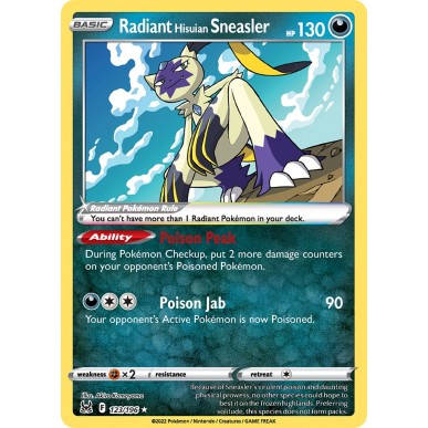 Radiant Hisuian Sneasler