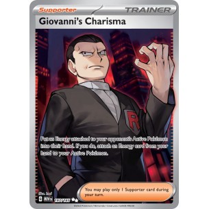 Giovanni's Charisma