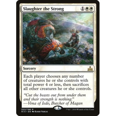 Slaughter the Strong