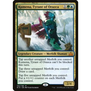 Kumena, Tiranno di Orazca