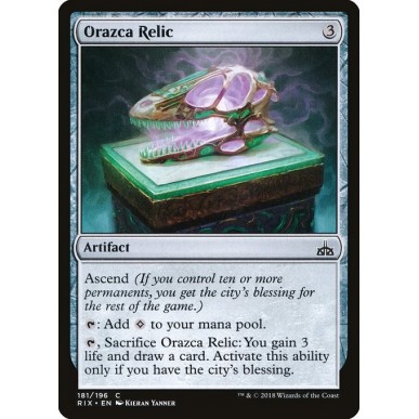 Orazca Relic