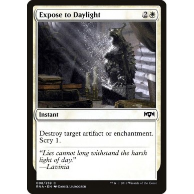 Expose to Daylight