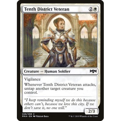 Veterana del Decimo Distretto
