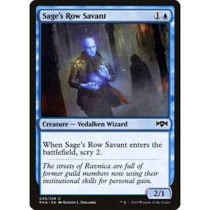 Sage's Row Savant