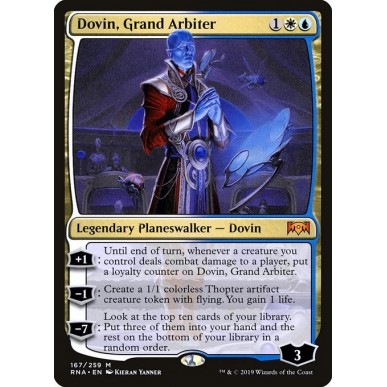 Dovin, Grand Arbiter