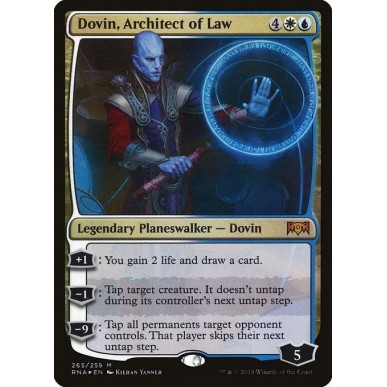 Dovin, Architetto della Legge