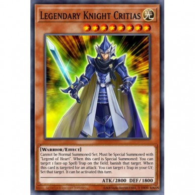 Legendary Knight Critias