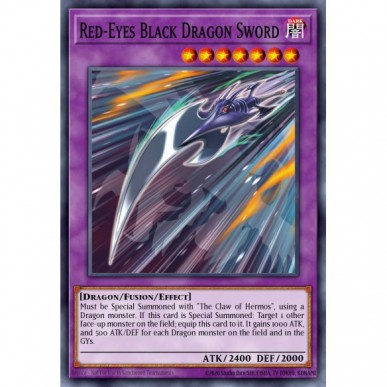 Red-Eyes Black Dragon Sword