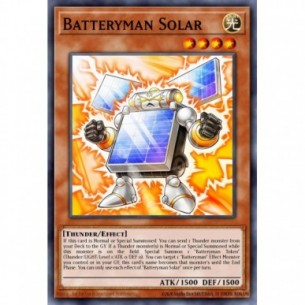 Uomo Batteria Solare