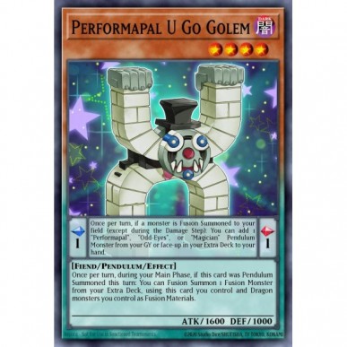 Performapal U Go Golem