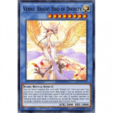 Vennu, Bright Bird of Divinity
