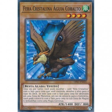 Bestia Cristallo Aquila Cobalto