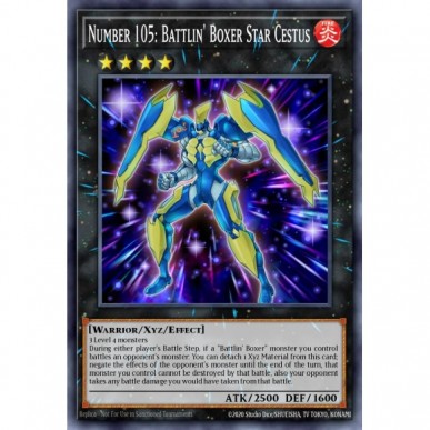 Numero 105: Pugile Indomito Star Cestus