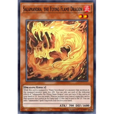 Salamandra, the Flying Flame Dragon