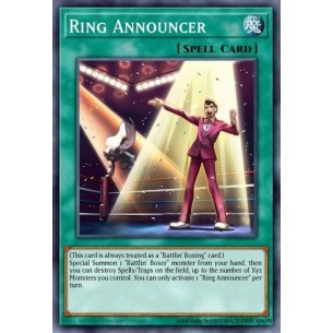 Ring Announcer