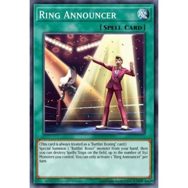 Ring Announcer