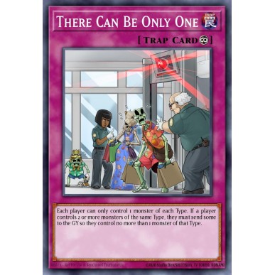 There Can Be Only One