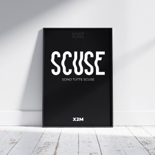 X2Marco - Poster "No Scuse"