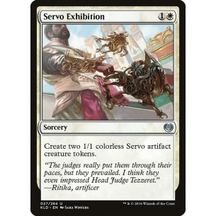 Esibizione di Servomeccanismi