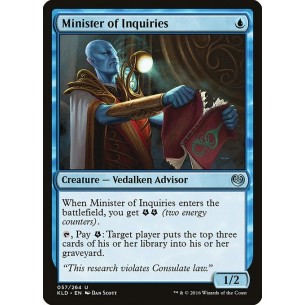 Minister of Inquiries