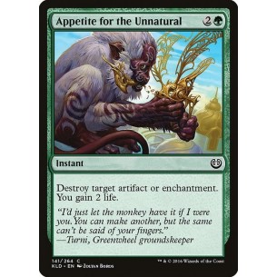 Appetite for the Unnatural