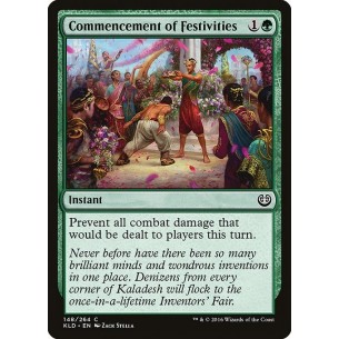 Commencement of Festivities