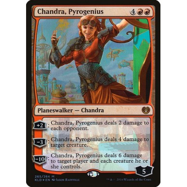 Chandra, Pirogenio