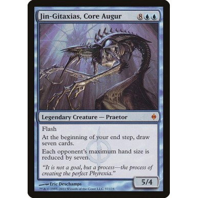 Jin-Gitaxias, Augure del Nucleo