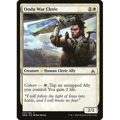 Chierico di Guerra di Ondu