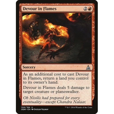 Divorare nelle Fiamme
