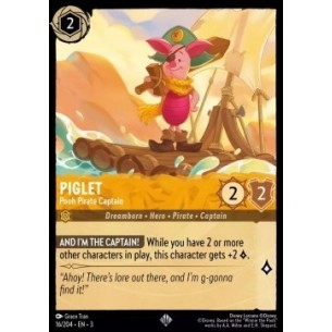 Piglet - Pooh Pirate Captain