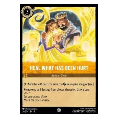 Heal What Has Been Hurt