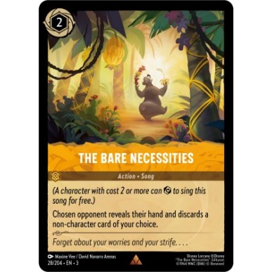 The Bare Necessities