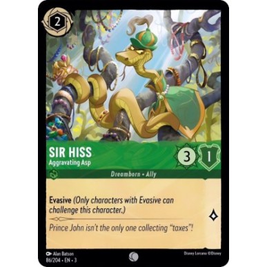 Sir Hiss - Aggravating Asp