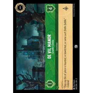 De Vil Manor - Cruella's...