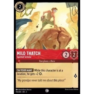 Milo Thatch - Studioso Vivace