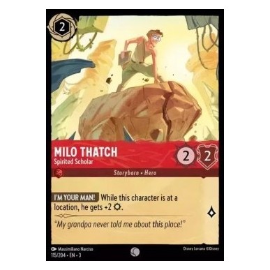 Milo Thatch - Studioso Vivace