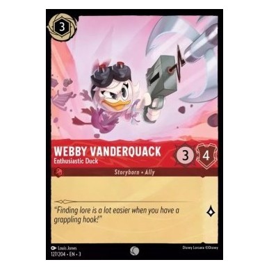 Webby Vanderquack - Enthusiastic Duck