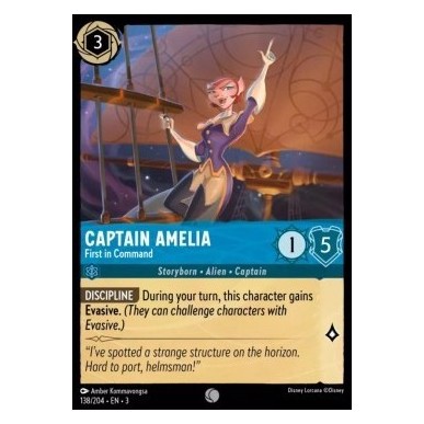 Captain Amelia - First in Command