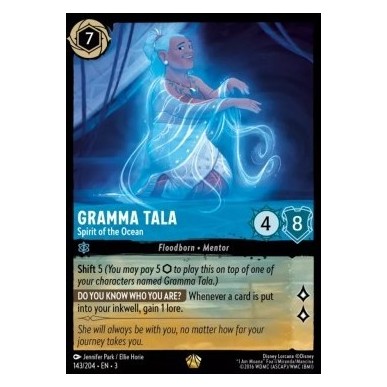 Gramma Tala - Spirit of the Ocean