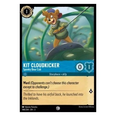 Kit Cloudkicker - Spunky Bear Cub