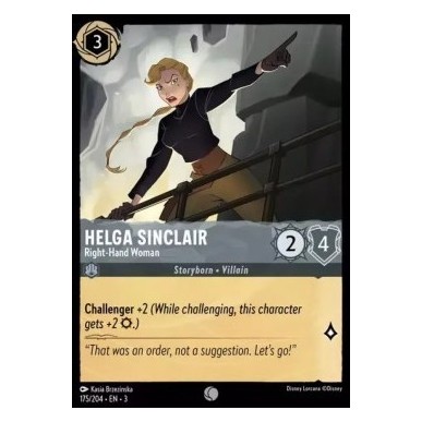 Helga Sinclair - Braccio Destro