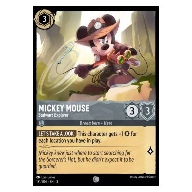 Mickey Mouse - Stalwart Explorer