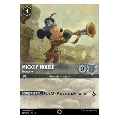 Mickey Mouse - Trumpeter