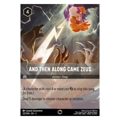 And Then Along Came Zeus