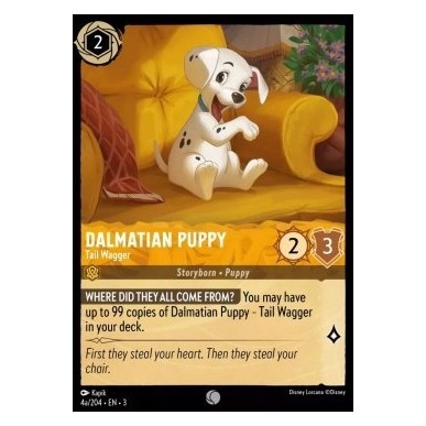 Dalmatian Puppy - Tail Wagger (V.a)